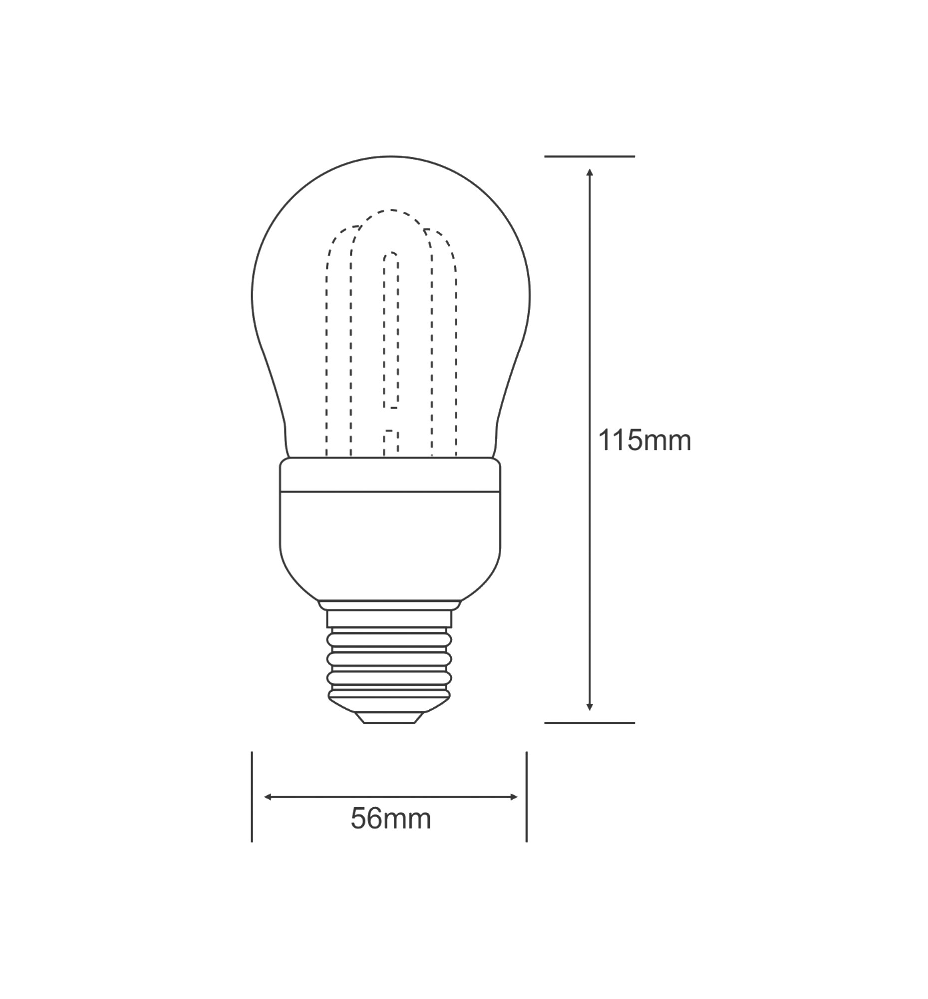 Extra Mini Supreme Compact Fluorescent Luxram GLS